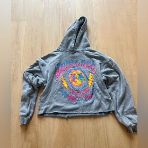 Daydreamer Gray Grateful Dead Hoodie with Colorful Design